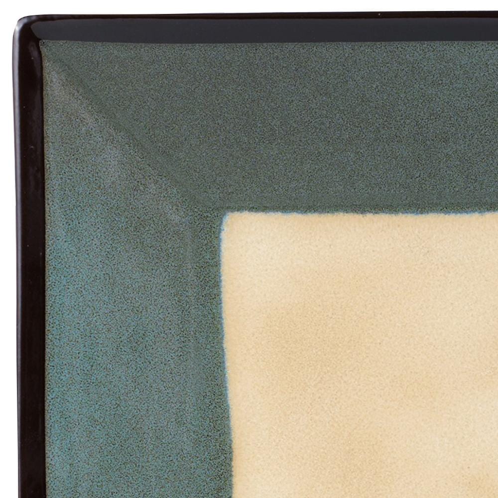 Belmont Square Blue Leaves Dinnerware Set - Image 3