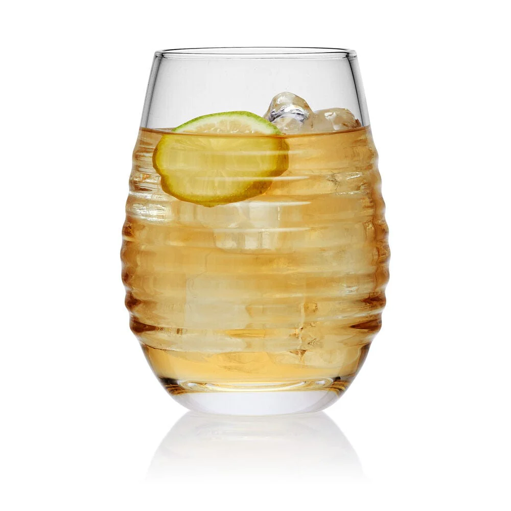 Ciara Set of 4 Stemless Wine Glasses - Image 5