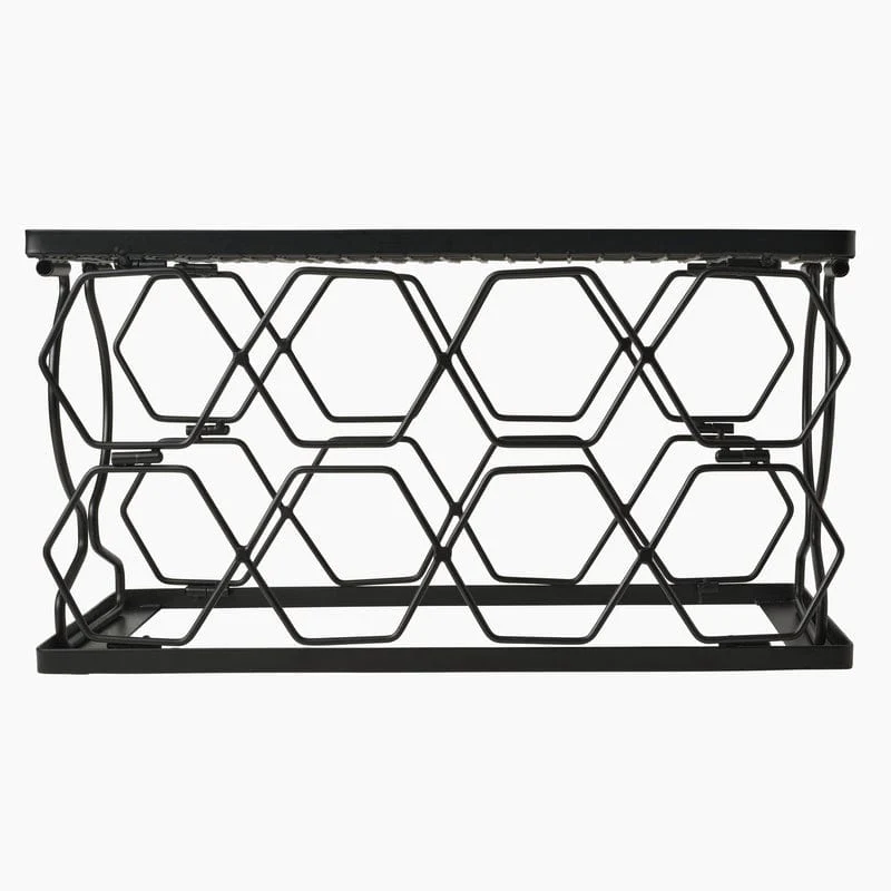 Collapsible Stackable 8 Bottle Wine Rack - Image 7