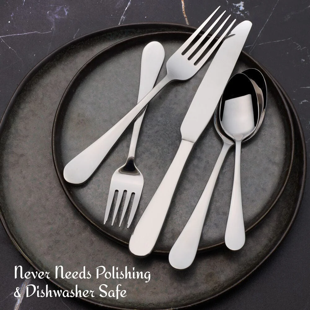 Continental Classic 20 Piece Flatware Set, Service for 4 - Image 6