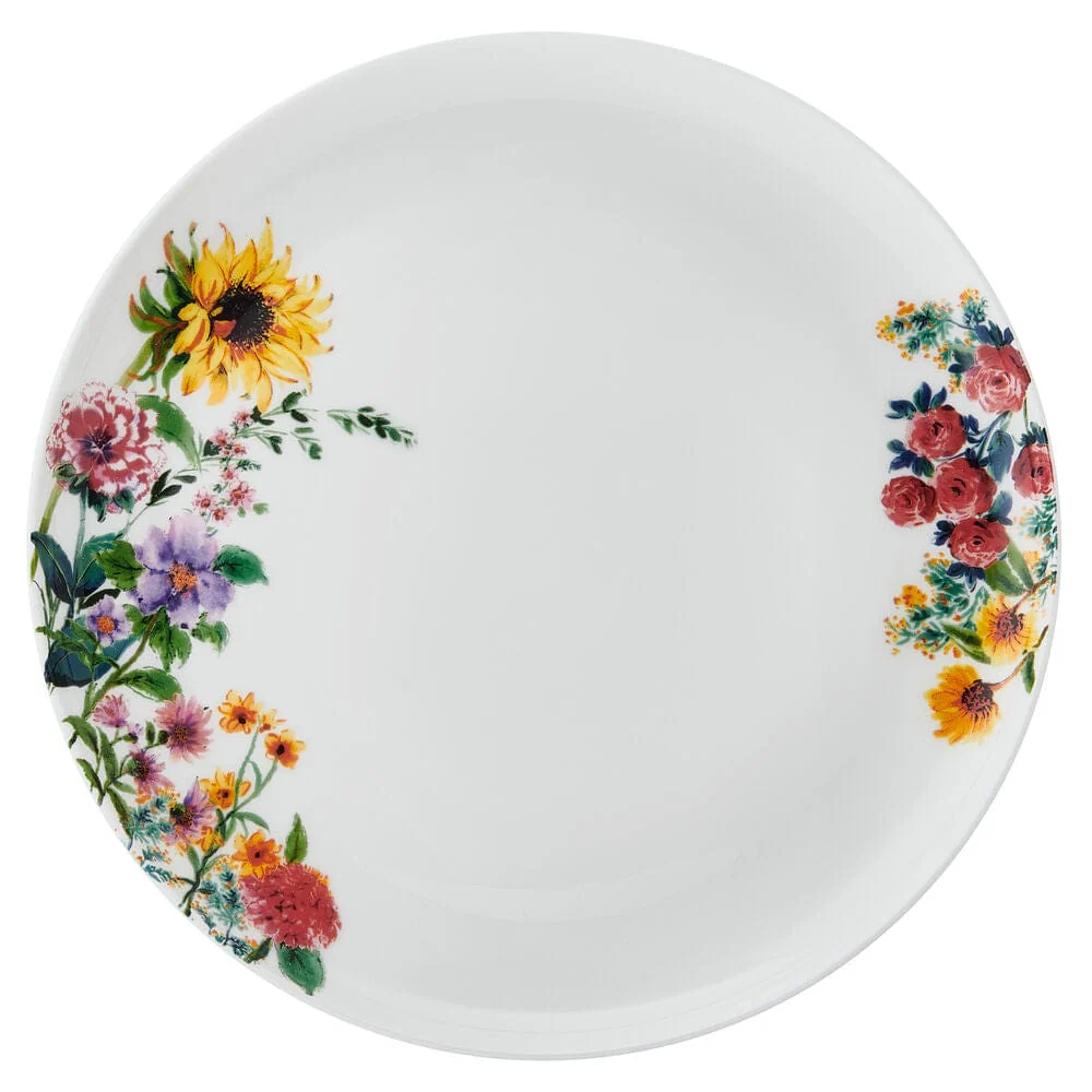 Garden of Petals 12 Piece Dinnerware Set, Service for 4 - Image 3
