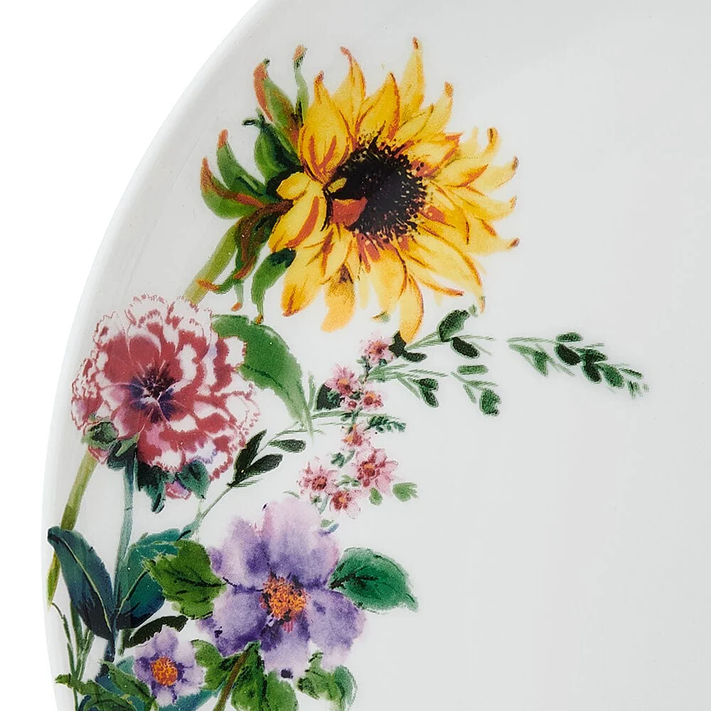 Garden of Petals 12 Piece Dinnerware Set, Service for 4 - Image 9