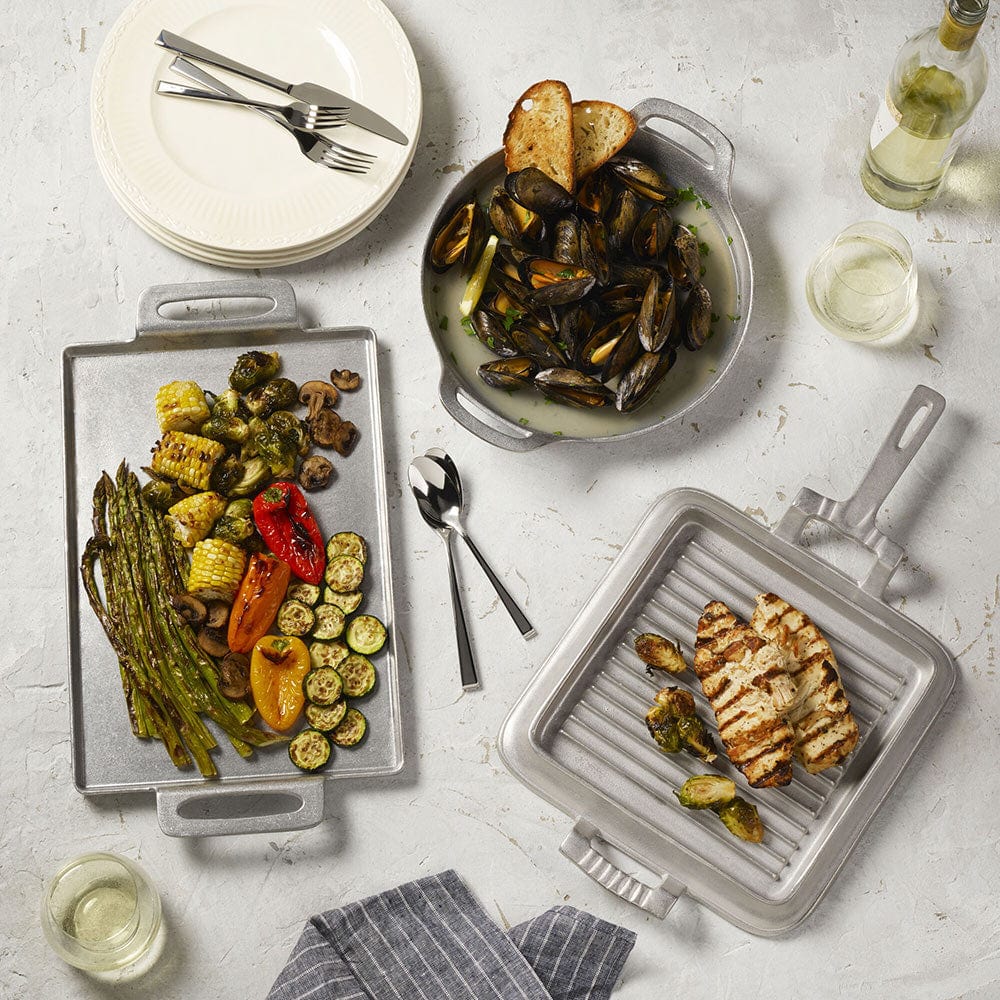 Gourmet Grillware Square Griddle with Handles - Image 4