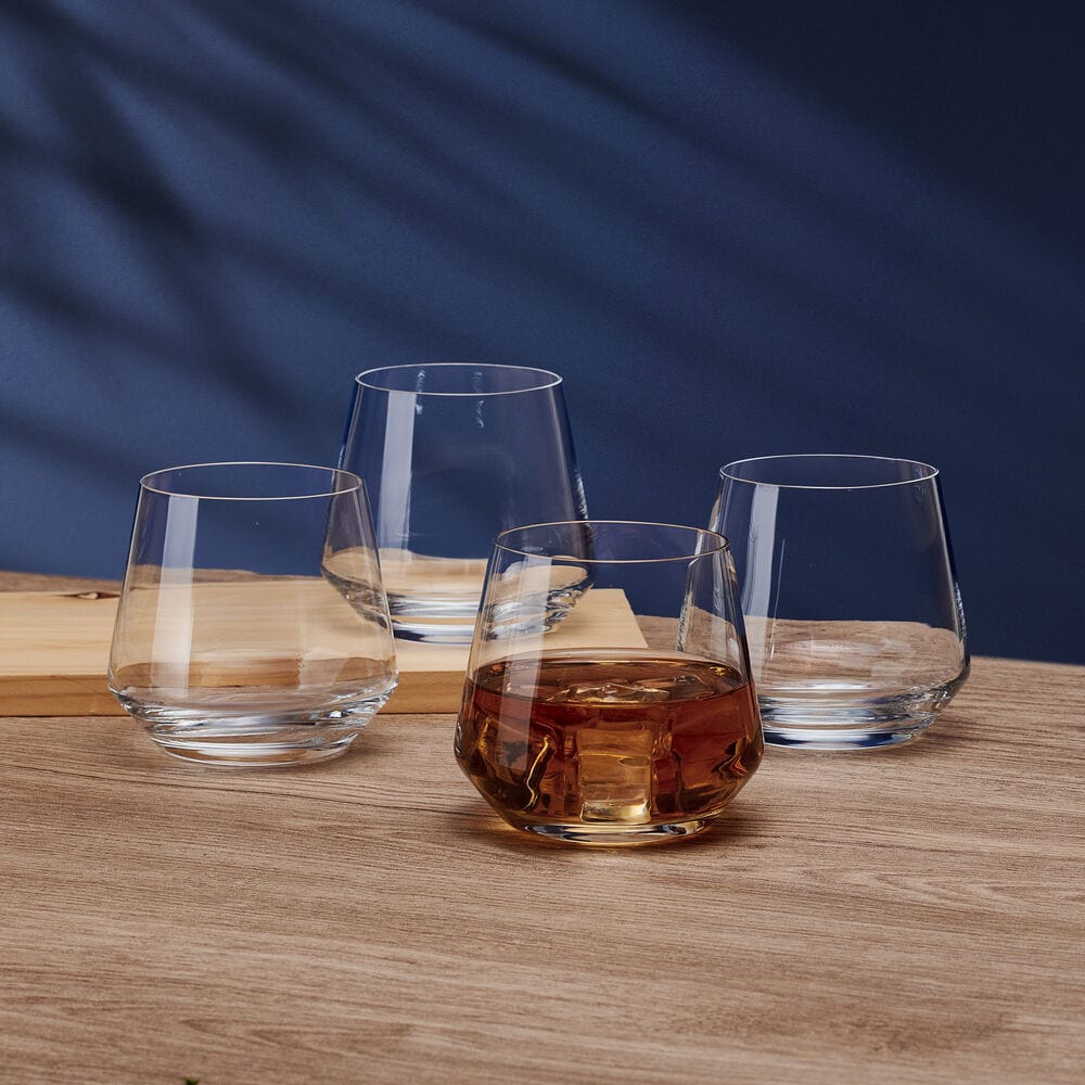 Samantha Set of 4 Double Old Fashioned Whiskey Glasses - Image 3