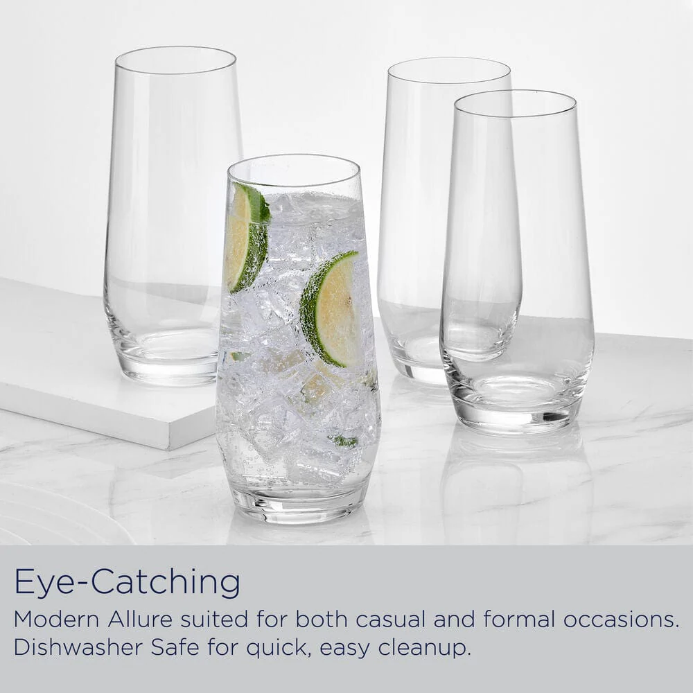 Samantha Set of 4 Highball Glasses - Image 5