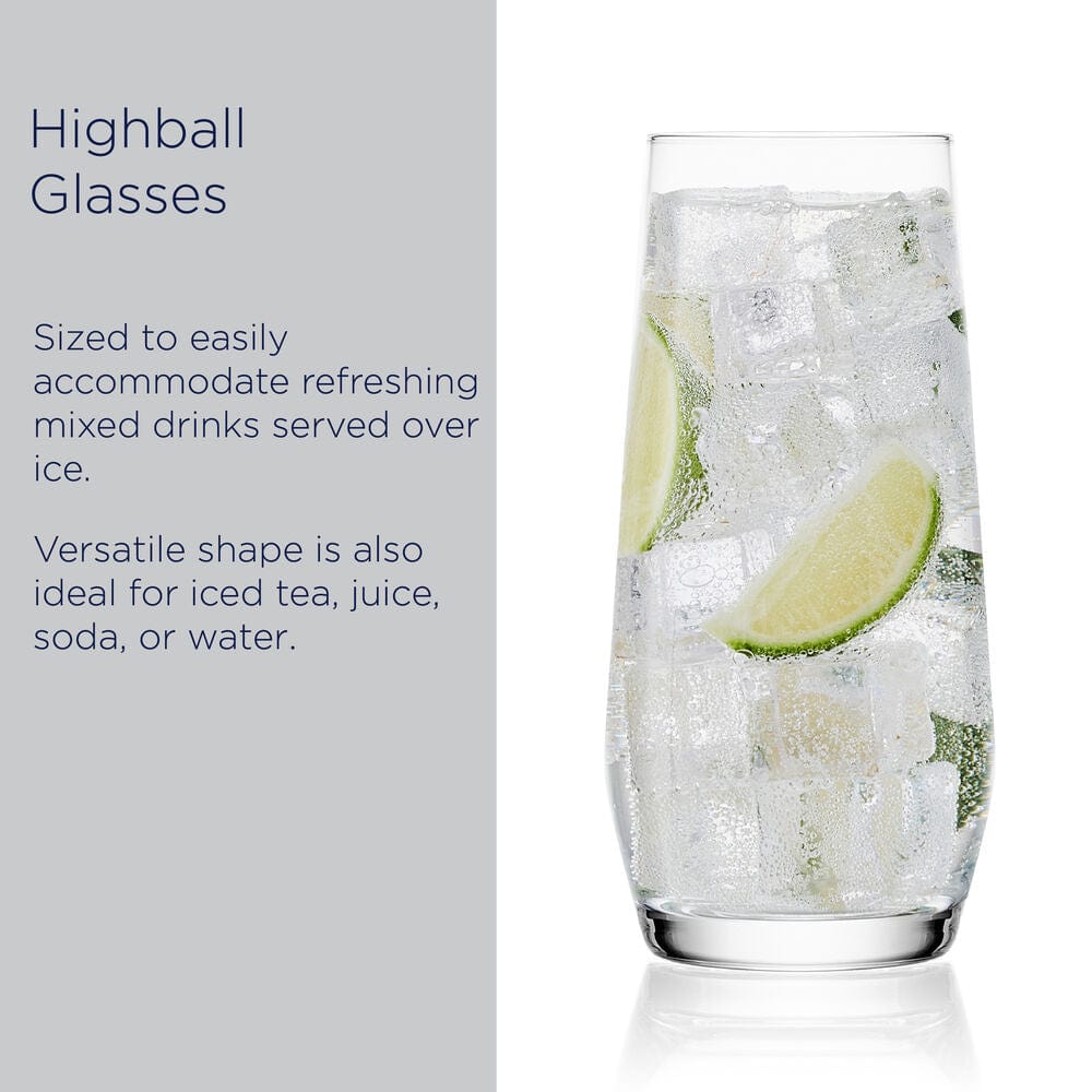Samantha Set of 4 Highball Glasses - Image 6