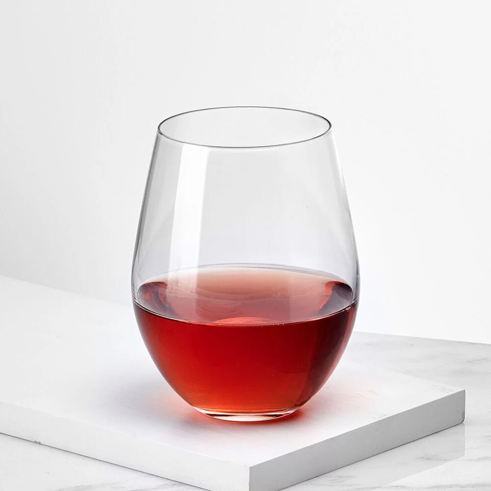 Samantha Set of 4 Stemless Wine Glasses - Image 4