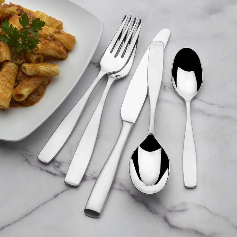 Satin Loft 45 Piece Flatware Set, Service for 8 - Image 3