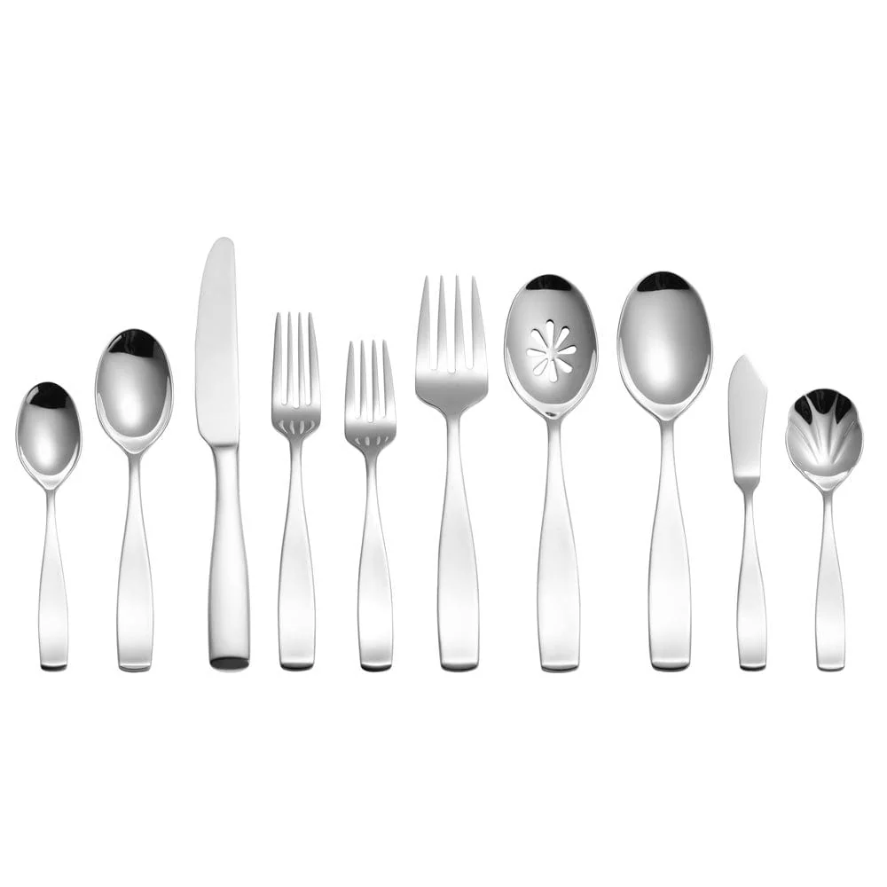 Satin Loft 45 Piece Flatware Set, Service for 8 - Image 6