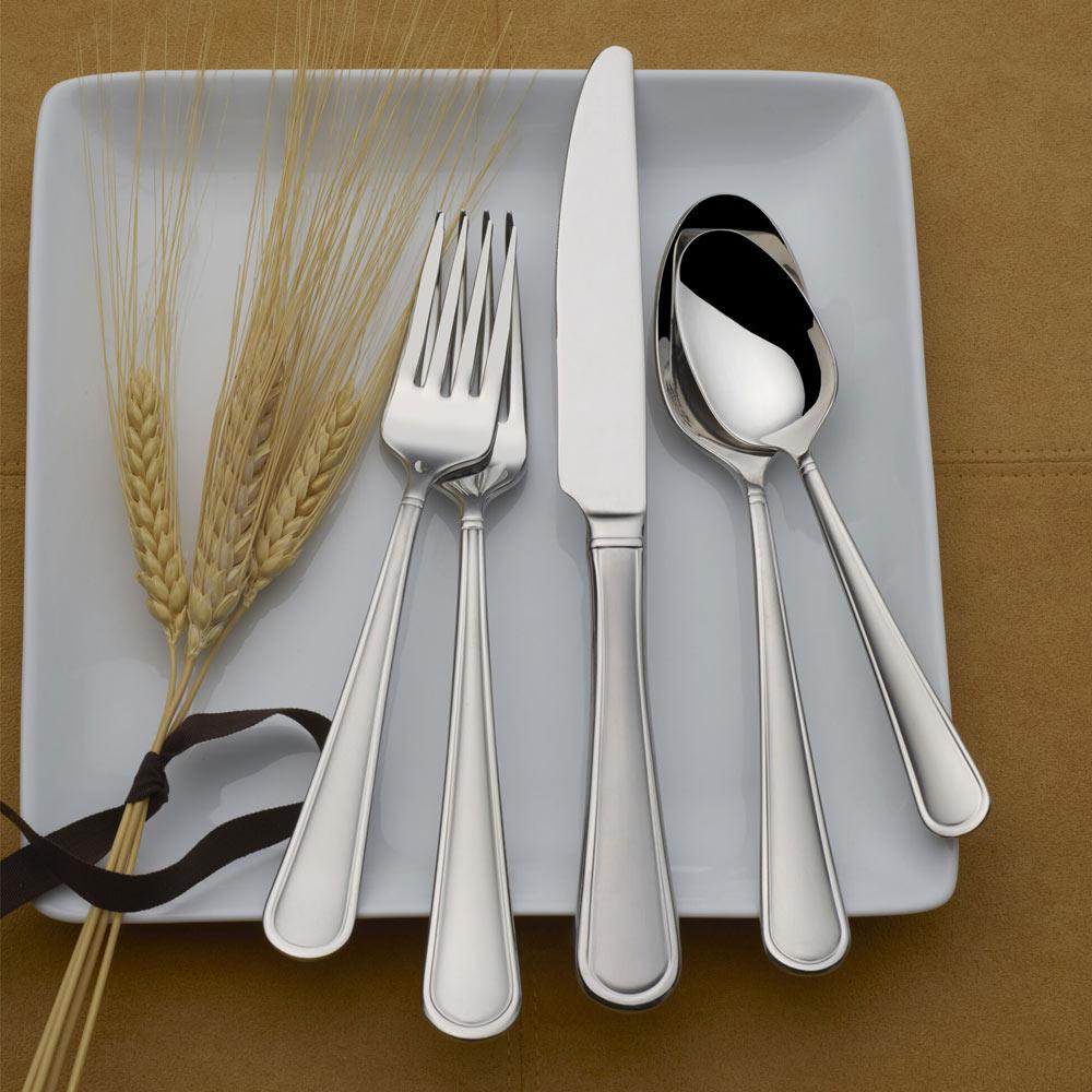 Virtuoso Frost 65 Piece Flatware Set, Service for 12 - Image 4