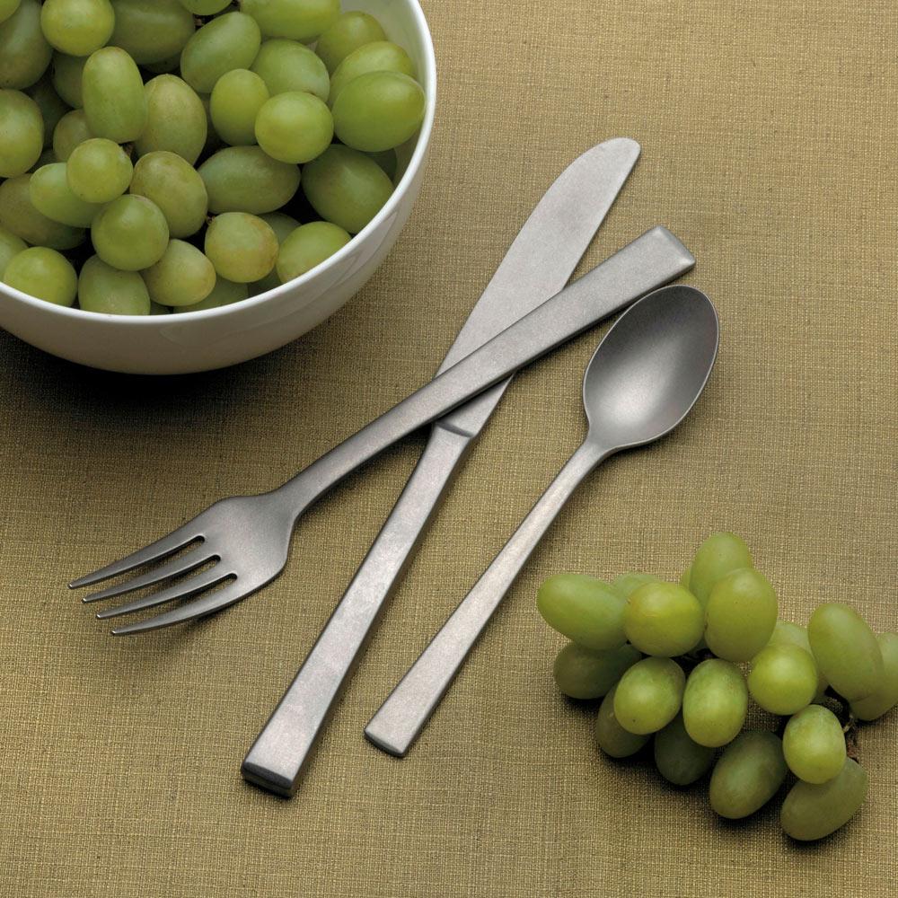 York Stonewash 12 Piece Flatware Set, Service for 4 - Image 4